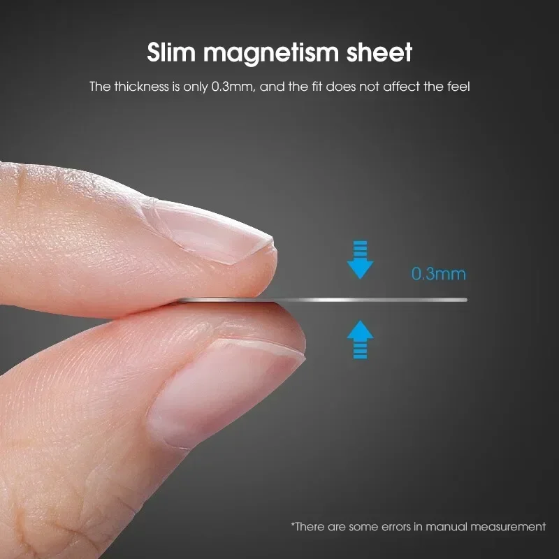 1-5pcs Ultra-thin Magnetic Metal Plate Disk Phone Car Holder Stickers Magnetic Patch Sticker for Tablet Mobile Phone Stand Mount