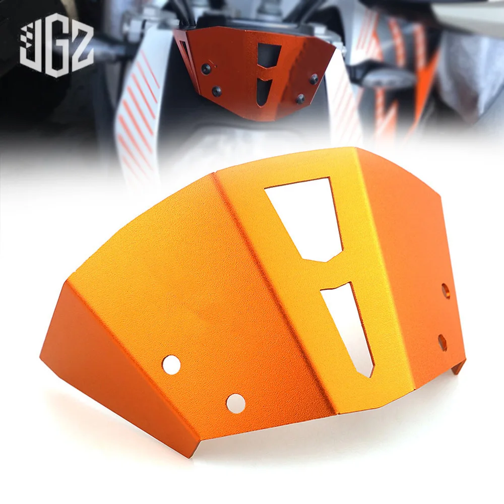 Motorcycle CNC Aluminum Front Windshield Deflector Windscreen Accessories for KTM DUKE 125 200 390 2013 2014 2015 2016 2017