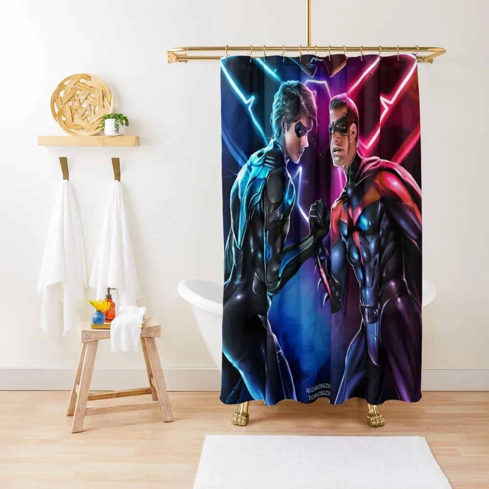 

HEROES Shower Curtain For Bathrooms Luxury Bathroom Shower Modern Bathroom Accessories Shower Bathroom Curtain