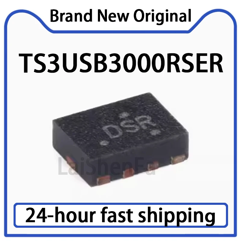 10PCS TS3USB3000RSER UQFN-10 DPDT USB2.0 High Speed and Mobile HD Link Switch Original in Stock