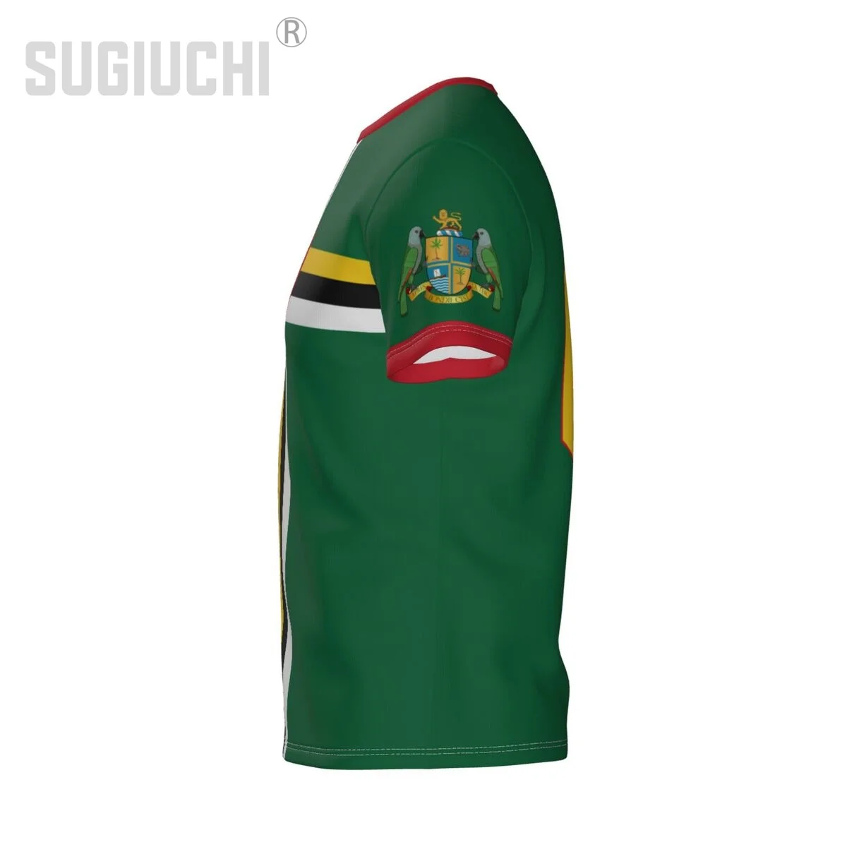 Custom Name Number Dominica Flag Emblem 3D T-shirts For Men Women Tees team Clothes Soccer Football Fans Gift T shirt - view 4