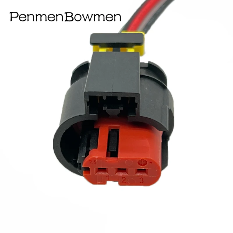 1 Pc 3 Pin Tyco Fuel Diesel Injector Ignition Coil Plug Sealed Sensor Electrical Cable Connectors Wire Harness 284425-1 284426-1