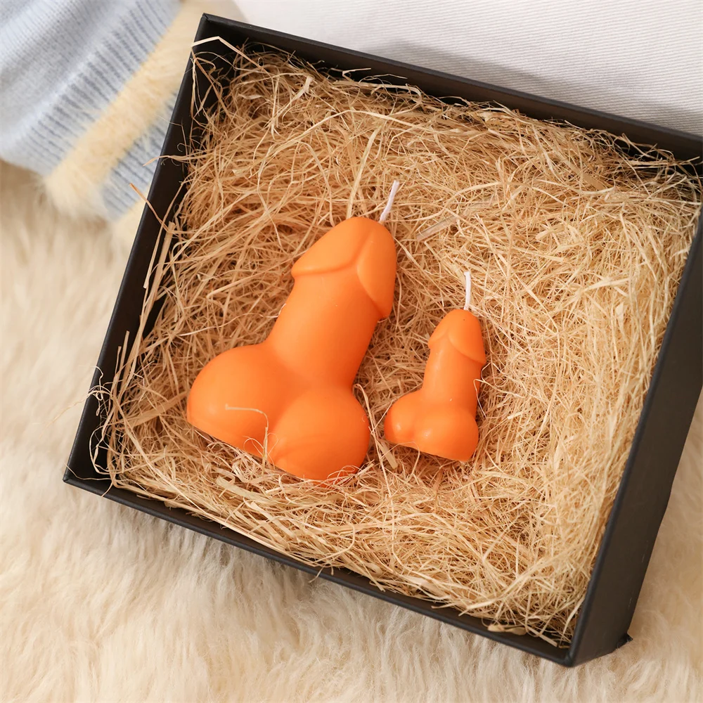 Boowan Nicole Candle Silicone Mold Penis Shape Moldes Para Velas DIY Low Temperature Wax Making or Decorating Tools