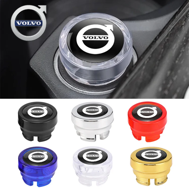 

For Volvo Car Cigarette Lighter Cover Button Protector Case Dust Cap For Volvo XC60 XC90 V40 V60 S60 V50 V90 S80 C40 XC40 V70 XC