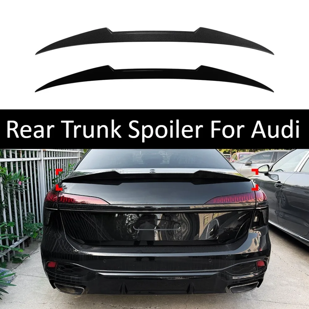 Rear Trunk Spoiler For Audi A6 C9 2026 Blade Style Wing Lip Aerodynamic Exterior Styling Auto Tuning Accessories Body Kit Parts
