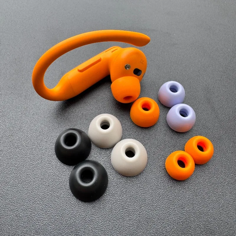 POYATU Replacement Eartips For Powerbeats Pro 2 Pro2 Wireless Sports Earhook Earphones Ear Tips For PowerbeatsPro2 Gel Earbud