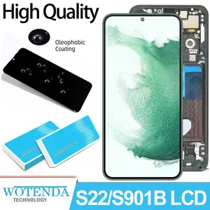 Bilashmart Dynamic AMOLED Display Samsung S22 LCD S901B Touch Screen Digitizer Samsung S22 5G LCD Replacement