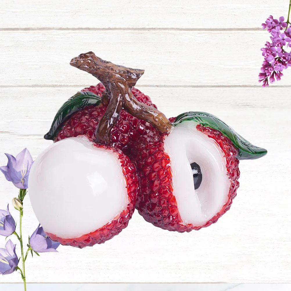 

1Pcs Creative Color Changing Tea Pet Simulation Lychee Craft Adornment Kung Fu Tea Tray Ornament Home Decoration Office