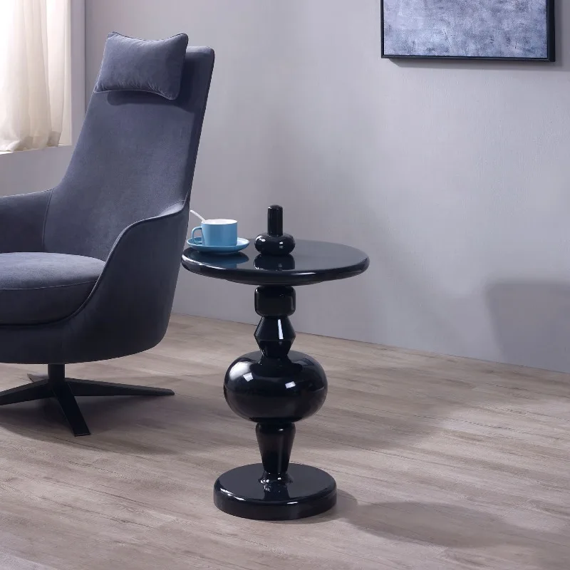 Danish designer candied gourd Internet celebrity creative side table Colored small round