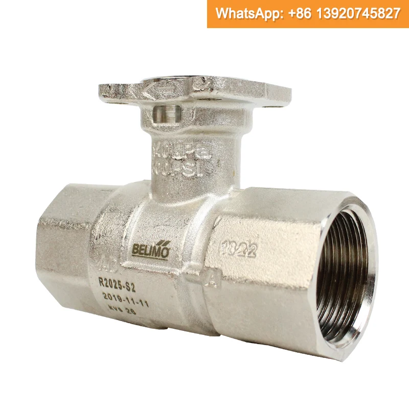 Katup Bola Belimo Buka/Tutup 2-arah Ulir Internal 1/2 Inci-2 Inci R2015-S1 R2020-S1 R2020-S2 R2025-S2 R2032-S2 R2040-S2 R2050-S2