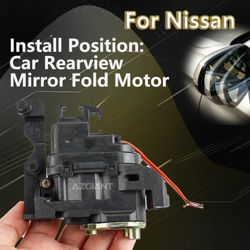 

AZGIANT For Nissan Elgrand E51 2002 2003 2004 2005 2006 2007 Car Power Exterior Folding Mirrors Motor Module auto-expand tool