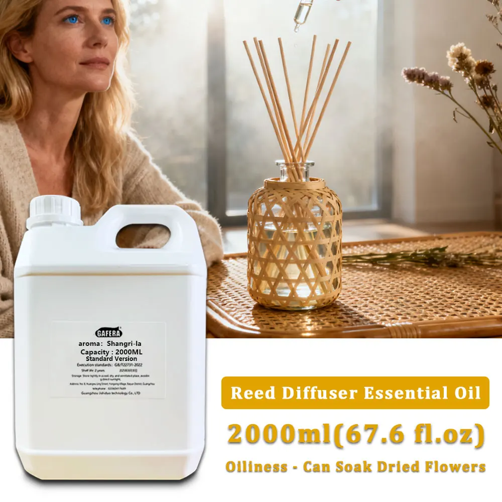 GAFERA 2000ml (67.6 fl.oz) Shangri-La/Marriott Hotel Essential Oil - For Reed Diffuser & Fireless Aroma Diffuser & Vine Diffuser