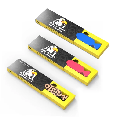 EHDIS 10 unids/pack paño de fieltro amortiguador vinilo película de coche envoltura raspador borde Protector de tela tinte de ventana herramienta de limpieza reemplazo