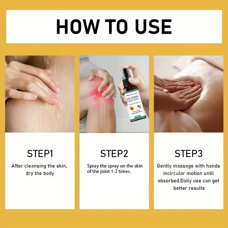 New Zealand Bee Venom Moisturizing Spray, Natural Bee Venom Essence Care, Muscle & Bone Spray - Suitable for All Skin Types
