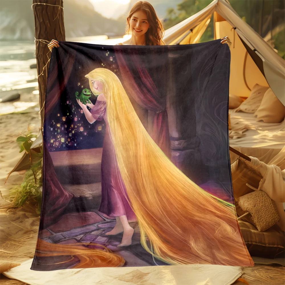 NINISO Enchanted HD Printed Blanket. Soft Warm Flannel Shawl Camping,Trip Car,Sheets Oversized Sofa Blanket,Office Nap Blankets