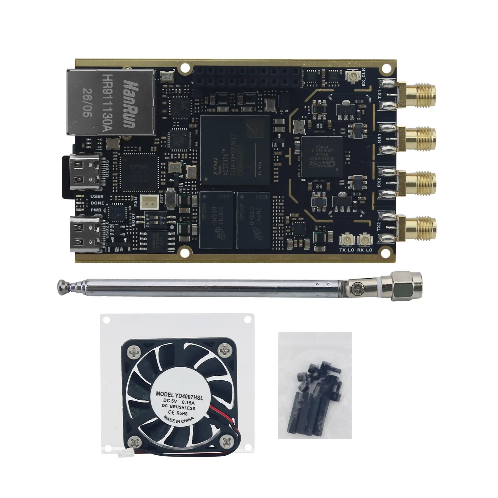 Professional 70MHz-6GHz 7020 + AD9361 SDR Development Board With Power Amplifier For Pluto SDR