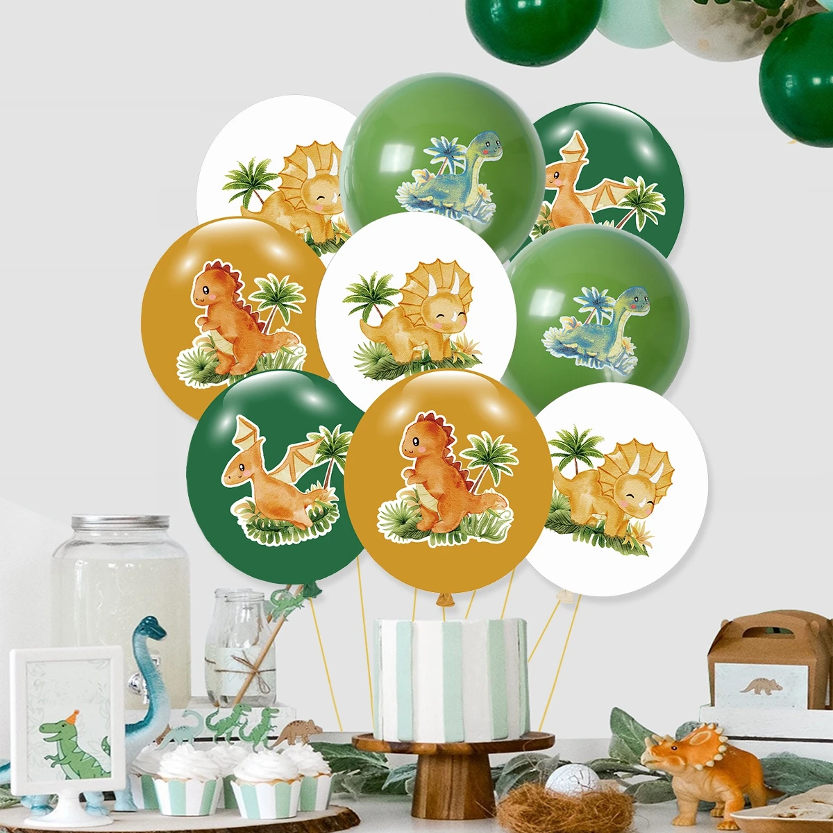 

Dinosaur Latex Balloons Dinosaur Party Decoration for Kids Dinosaur Theme Party Dino Jungle Party Baby Shower Birthday Supplies