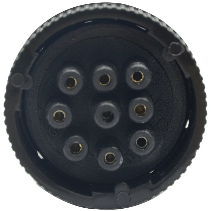 

Диагностический адаптер CAT Caterpillar, 9-контактный для FCAR F7SG F7SD OBDII, 16-контактный диагностический разъем