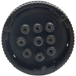 CAT Caterpillar diagnostic adaptor 9 pin for FCAR F7SG F7SD OBDII 16 pin diagnostic connector