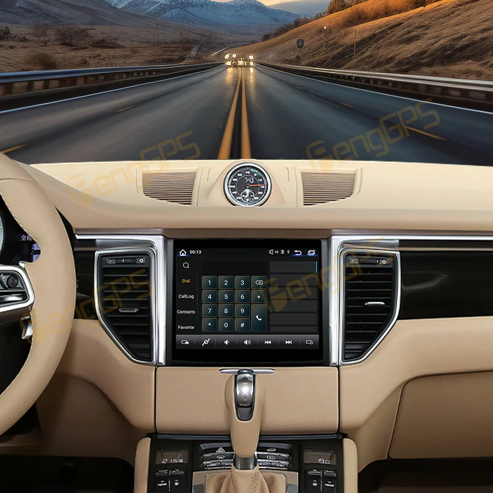 8.4 بوصة أندرويد 13 راديو السيارة CarPlay لبورشه ماكان 2014-2017 شاشة تعمل باللمس مشغل وسائط متعددة نظام تحديد المواقع والملاحة رئيس وحدة DSP BT