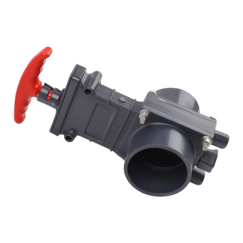 RV Sewer Gate Valve Designed for Leak Resistant Operation with Integrated Cap for Secure Sewage Hose Connection