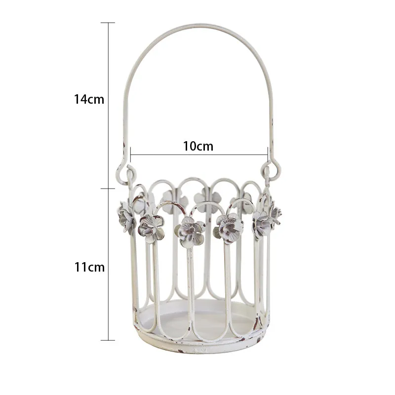Grocery Garden Balcony Home Decoration Practical Storage Flower Basket