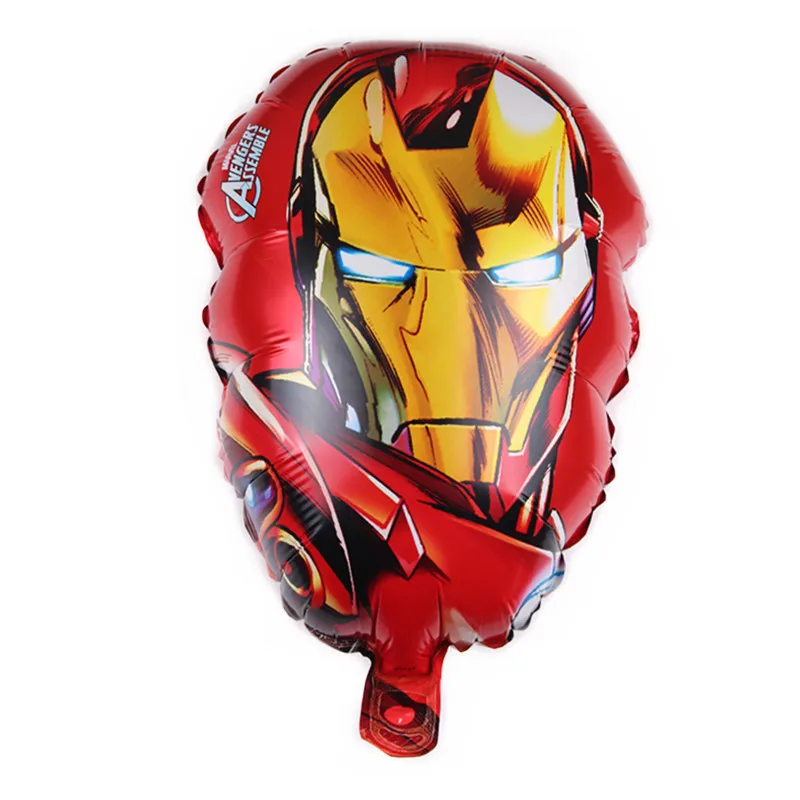 Superhero Aluminum Film Balloon Marvel Spider-Man Iron Man Captain America Balloon