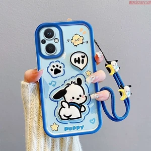 Kuromi Bear Armband Cover von Samsung Galaxy Cartoon, niedliche Abdeckung für A02S, A03S, A04S, A05, A10, A20, A30, A50, A11, A21S, A31, A51 8 Hauptverkaufsbär Kuromi - №8