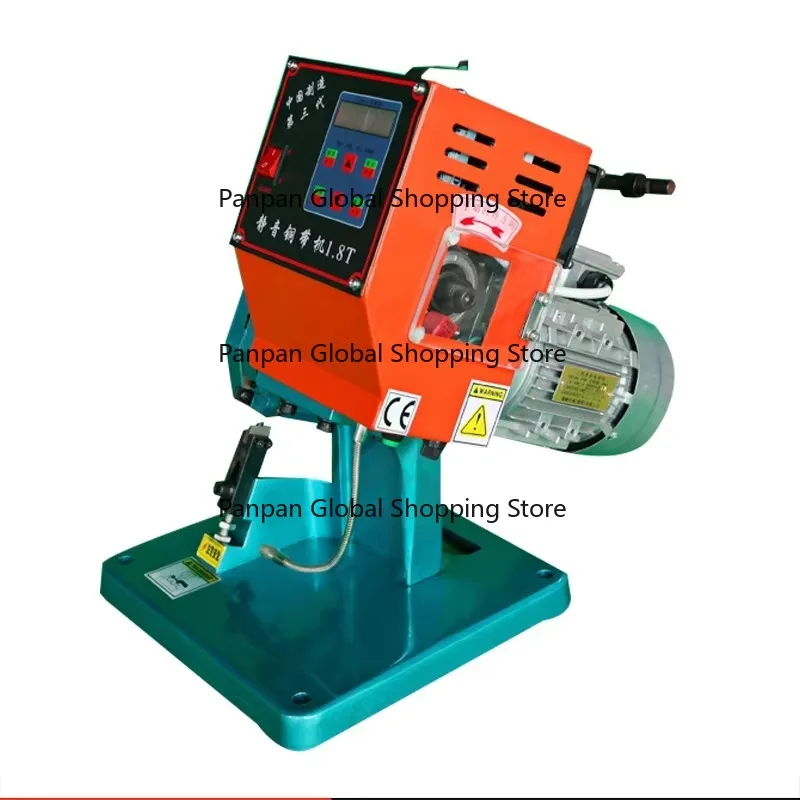 

X-CM108 Autom-atic Super Mute Type Copper Belt Crimping Machine, Precision Copper Belt Wire Splicing Connecting Machine