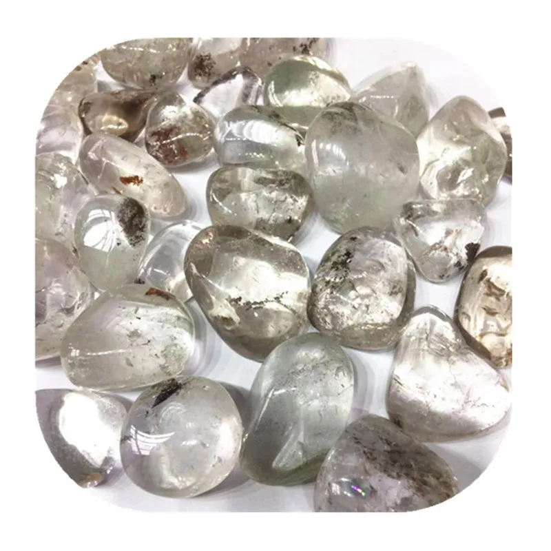 

Natural Polished Phantom Ghost Tumbled Crystal Healing Stones For Sale