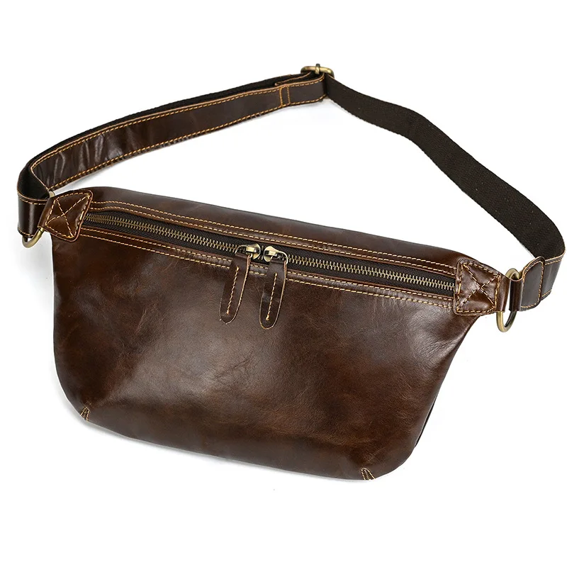 Retro head layer cofskin men shoulder casual crossbody bag mobile phone collection leather vertical men shoulder bag