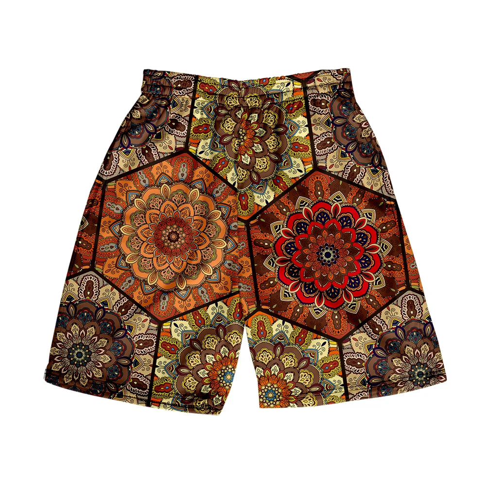 

Datura Beach Shorts Men's and women's clothing 3D digital printing casual shorts Fashion trend couple Pants