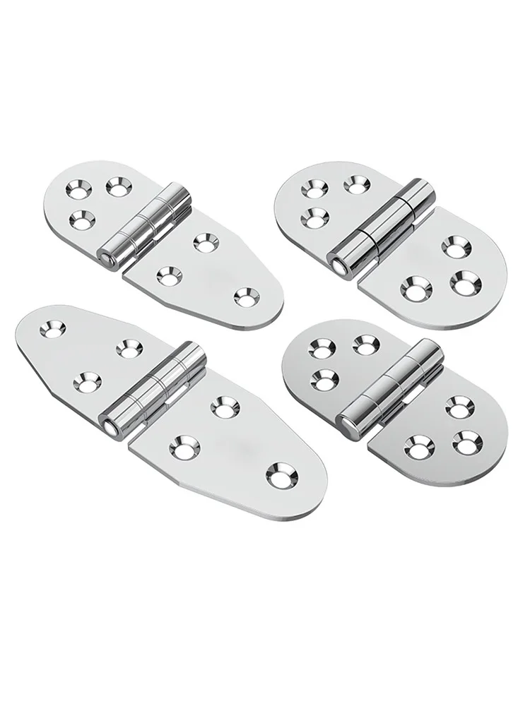 Half circle widened flap hinges, thickened heavy-duty cabinet door hinges, hardware folding lotus leaves