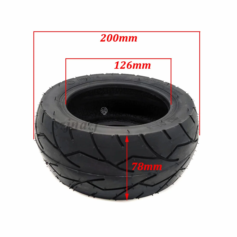 الأصلي 8x3.00-5 الإطارات ل كابو السرعوف 8 برو سكوتر كهربائي مقاومة للاهتراء لايحتاج الإطارات الملحقات