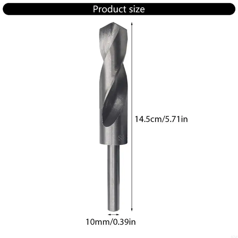 57QF高耐久性高速スチールドリルビット14mm-30mm縮小シャンクは、低から中程度の引張強度材料に適しています