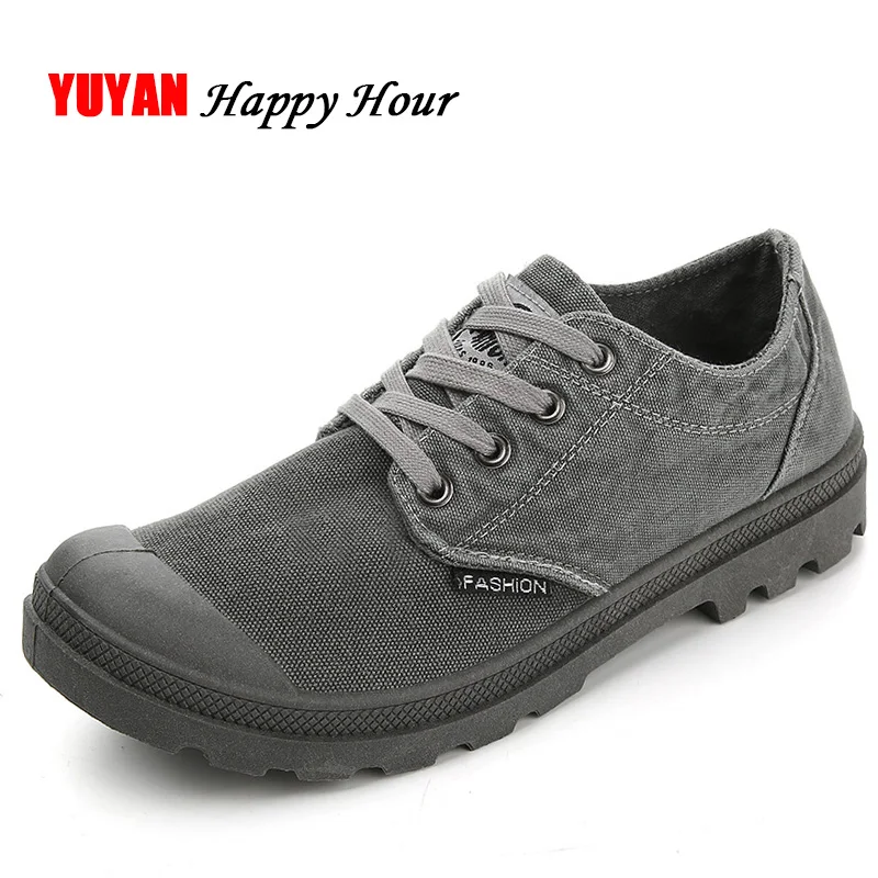 Fashion Sneakers Men Canvas Shoes High Quality Men's Casual Shoes Male Brand Footwear ZHK241