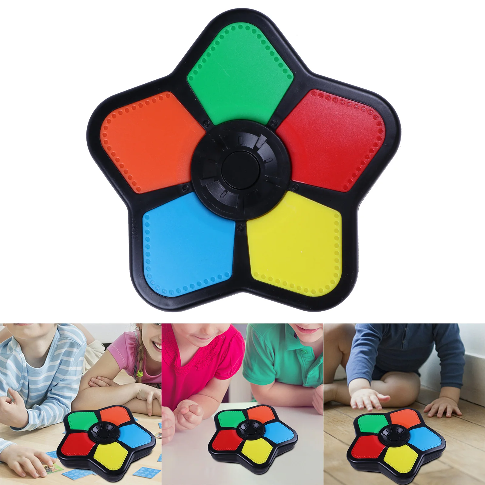 Creative Pocket Memory Maze Game Electronic Repeat Color Electronic Repeat Color Memorizing Training Learning Travel Toy