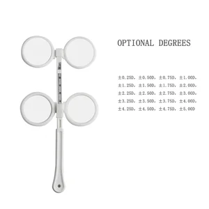 High quality ± 0.25da ± 3.50d Flip Scale Flipper Confirmation Lens Flipper Flipper Plastic Optometry Adjustable PD Ophthalmic FL-2 10 Main Sales Optometrics Equipment - №2