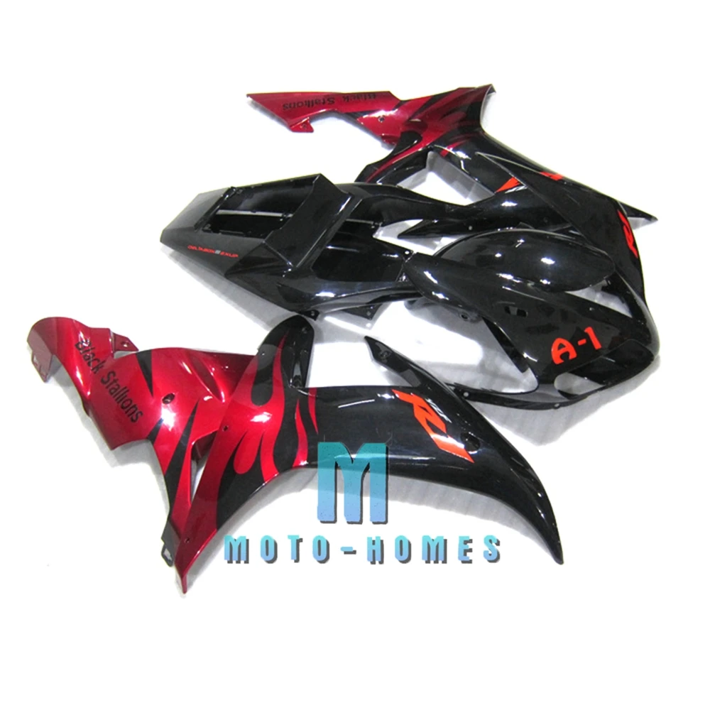 Free Custom Chinese Aftermarket for Yamaha YZFR1 1998 1999 Injection Motorcycle ABS Plastic Fairings Set Wrecked Rebuild Bike