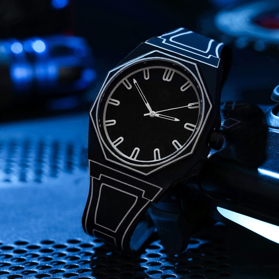 Nuevos relojes para Hombre, pulseras de silicona impermeables de negocios, relojes de cuarzo informales y a la moda para Hombre, Reloj para Hombre y adolescente