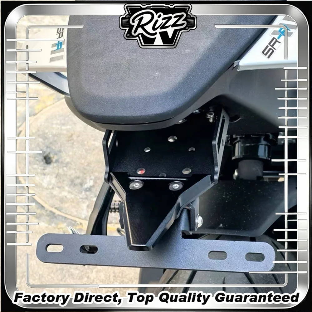 For CF 675SR-R Rear Mounting Kit for Short Tail License Plate Bracket - Original Molded Part for Vehicle License Plate Bracket