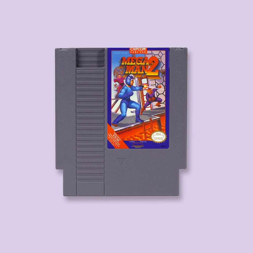 Megaman I II III IV Action Game Card for NES 72 Pins 8bit Console Video Game Cartridge