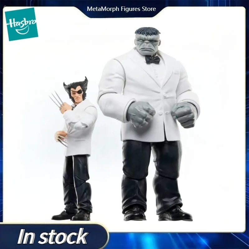 

Оригинальный Hasbro Marvel Legends Series, одноглазовый казино, Росомаха, серый Халк, костюм, экшн-фигурки, коллекция моделей игрушек