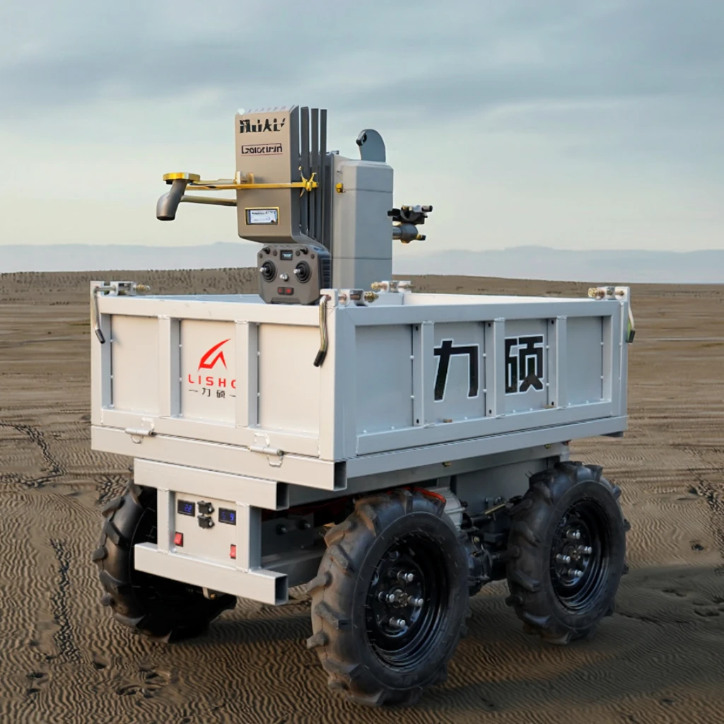 500KG Load 4x4WD All Terrain Off Road SDK CAN Serial Connnectivity RC Electric Carrier Cart