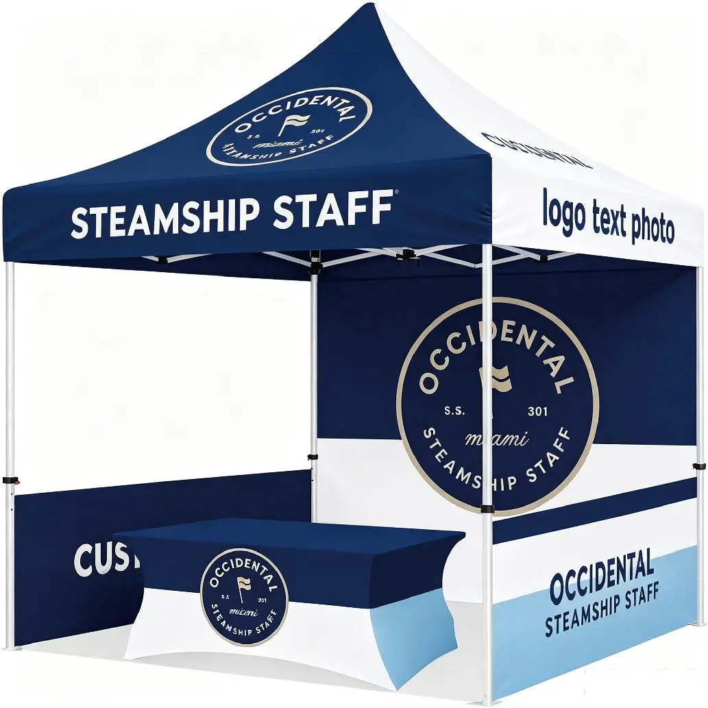 Exhibition Custom Canopy Tent with Logo10x10 Pop Up Tent Personalized Heavy Duty for Events Vendor Business tradeFarm market