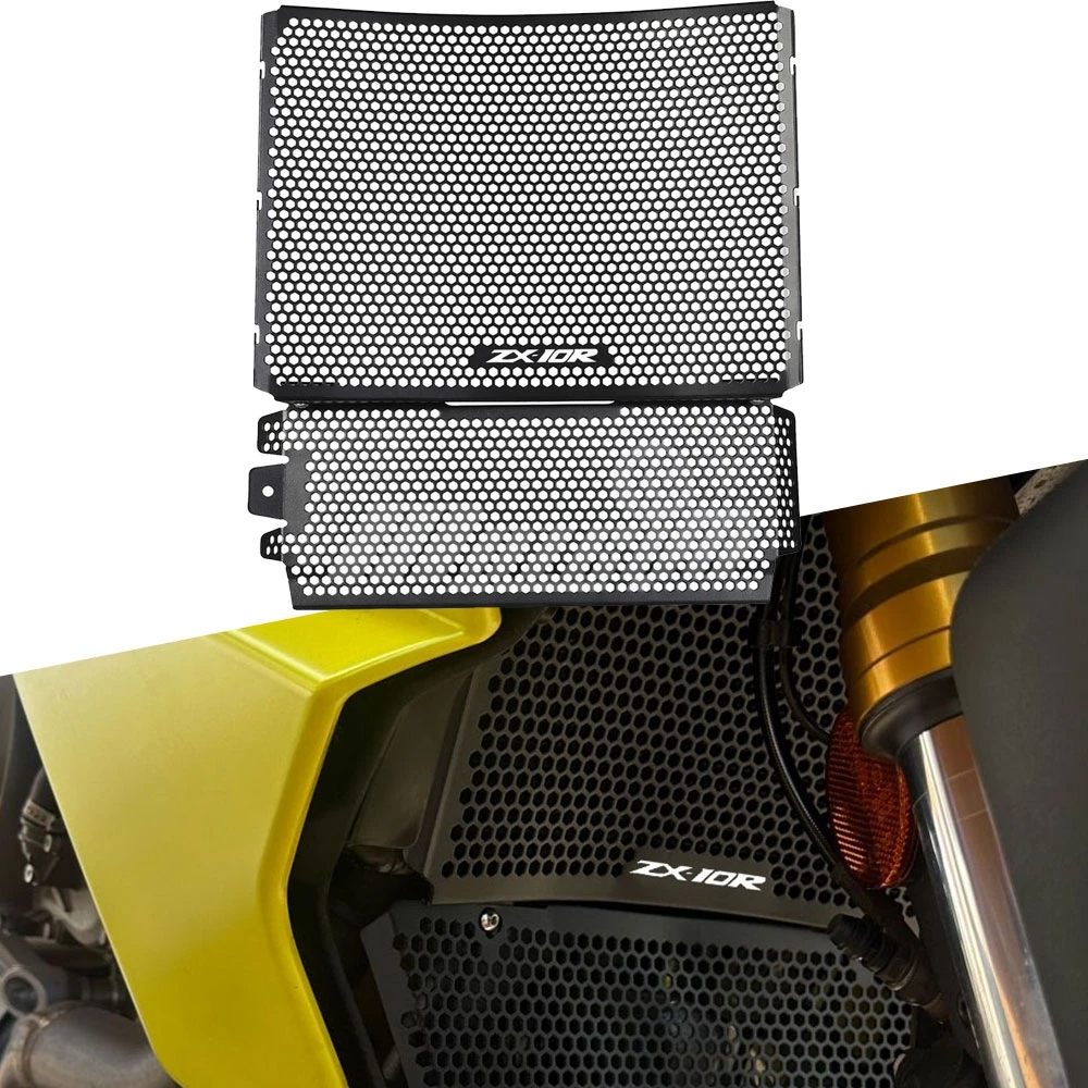 

Motorcycle Radiator Guard Grille Cover Protector For Kawasaki Ninja ZX-10R NINJA ZX10R ZX 10R 10 R 2021 2022 2023 2024 2025 2026