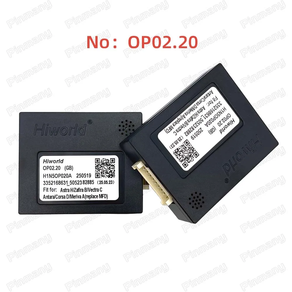 

Hiworld OP02.20 CAN Bus Adapter 20-pin connectors for Opel Astra H Zafira B Antara Vectra C Corsa D Meriva A Vivaro Corsa C