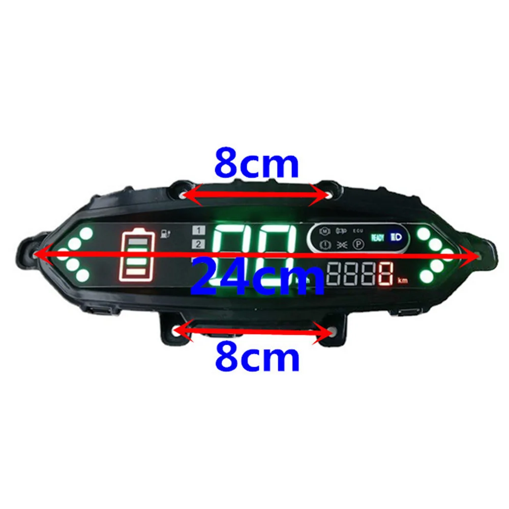 48V 60V 72V Ebike LCD Display Meter Speed Control Panel For E-Bike Electric Scooter Motor Electric Bicycle Accessories