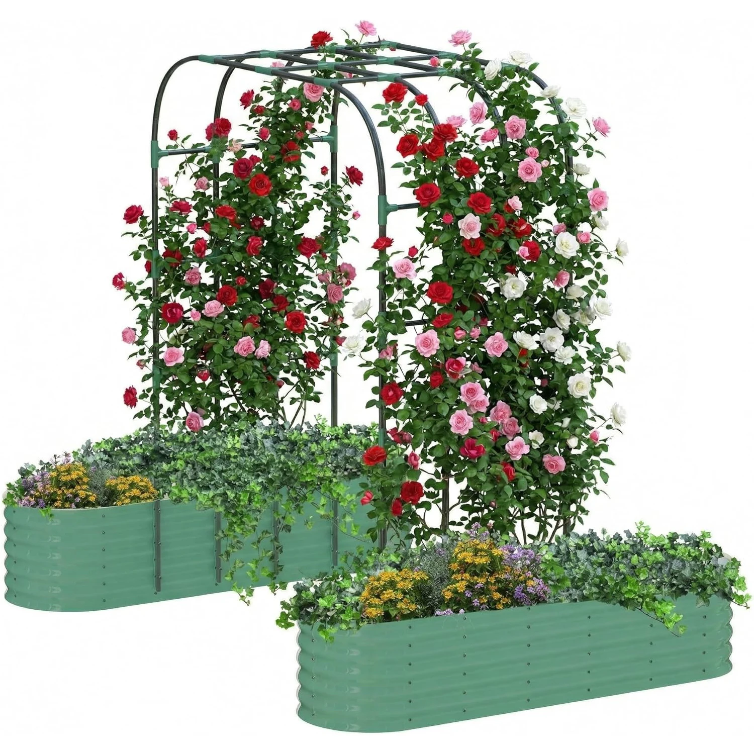 Raised Garden Bed with 96