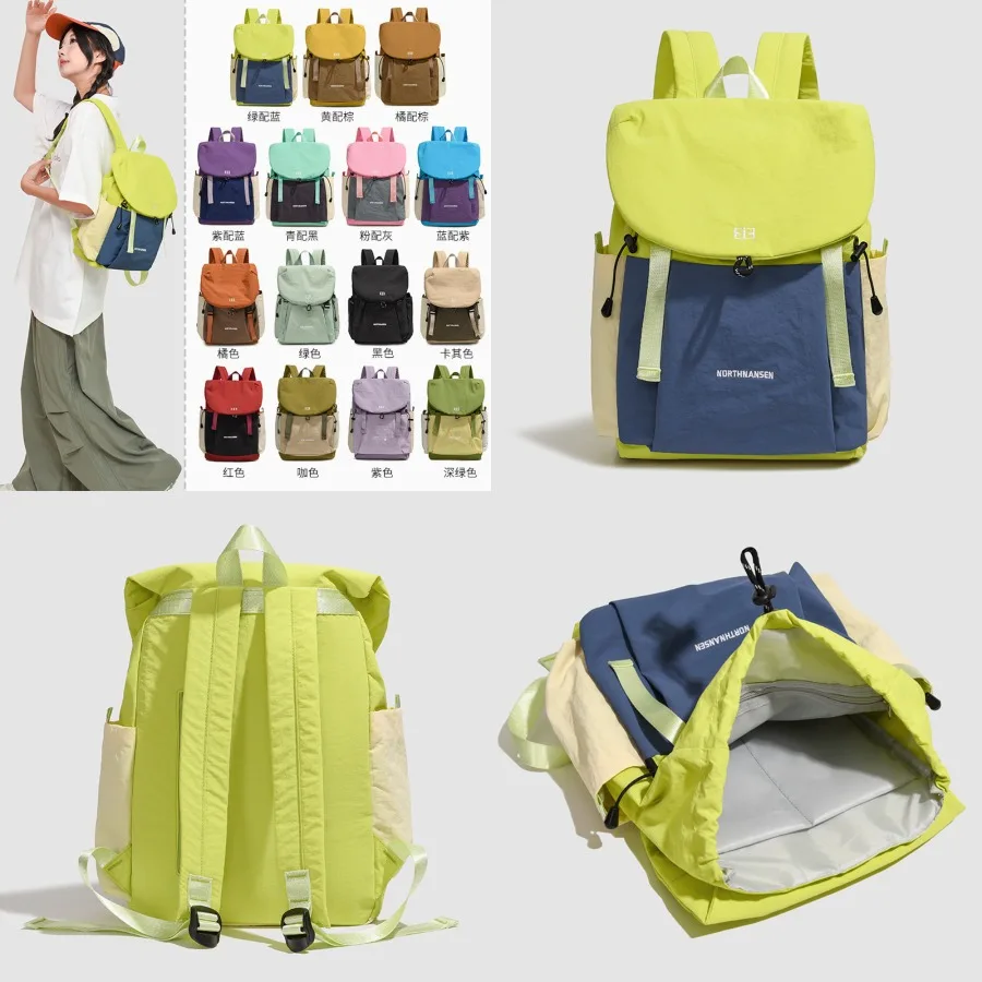 

【Новый стиль】- новый дорожный рюкзак на плечо для мужчин и женщин, вместительная легкая сумка для отдыха и поездок на работу.